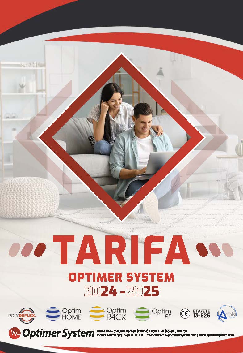 Tarifa OPTIMER SYSTEM 2024